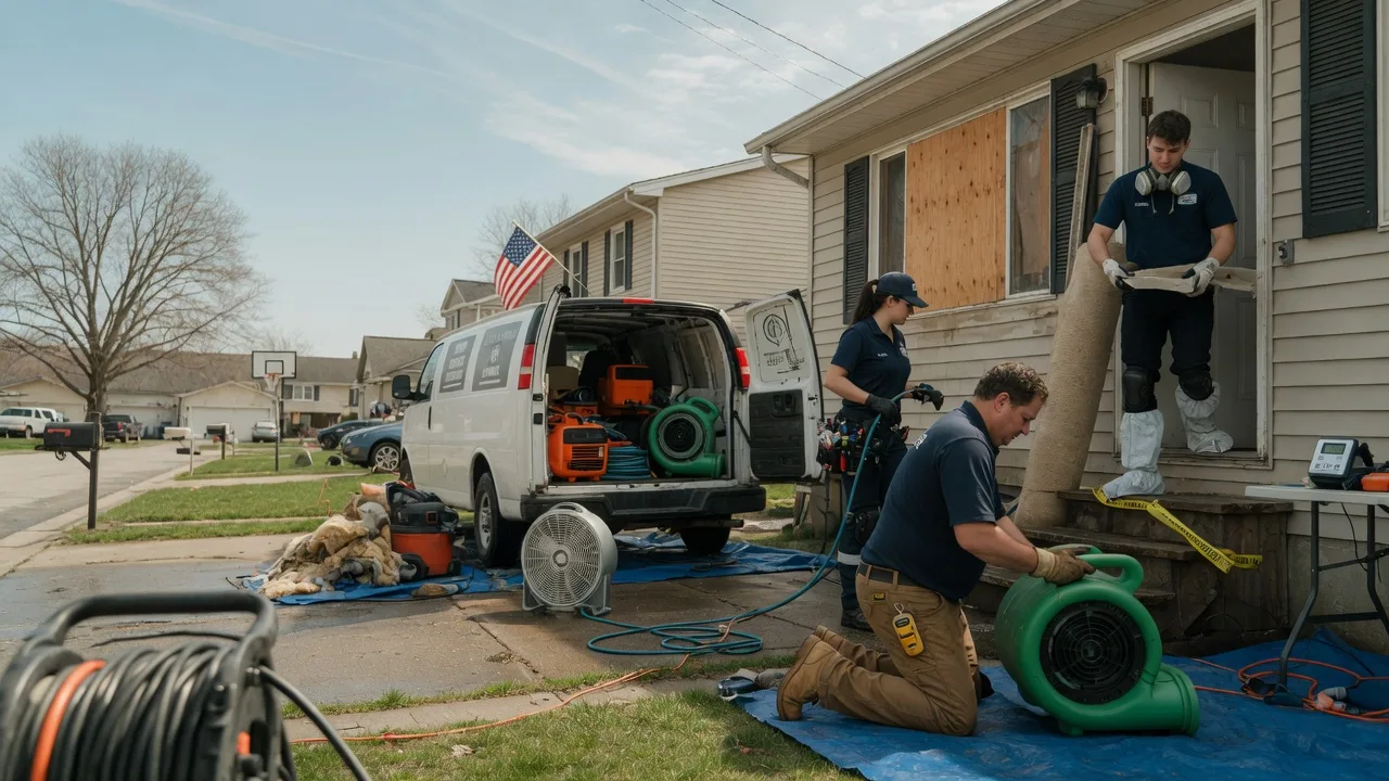 Water Damage Restoration in Berrien Center, MI near me